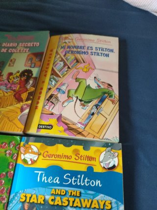 4 Libros de lectura ( aventuras)