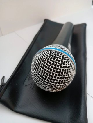 Micrófono Shure Beta 58A Dinámico Profesional