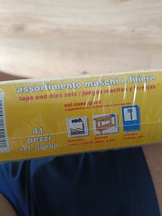 Juego Machos y Terrajas Maurer 41 Piezas