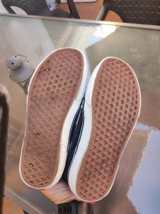 Zapatillas Vans Caldrone Negras y Blancas