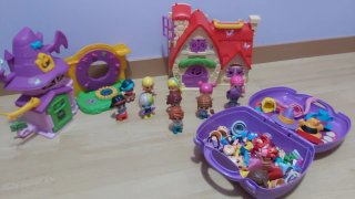 Lote Pin y Pon casas y figuras