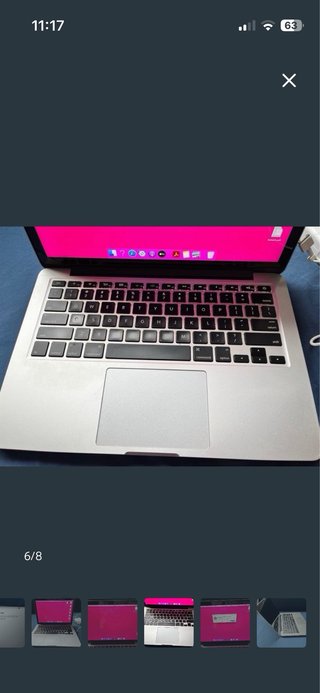 MacBook Pro 13” Plata