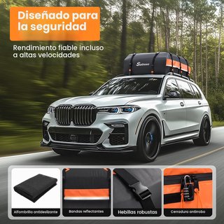 Cofre Techo Coche Sailnovo 595L Impermeable