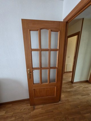 Puerta de roble