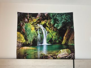Póster de tela cascada para salón/dormitorio
