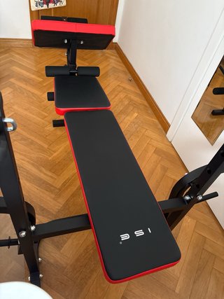 Banco musculación plegable