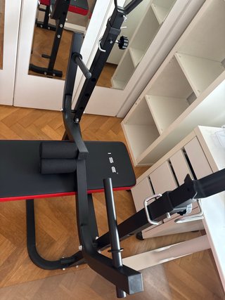 Banco musculación plegable