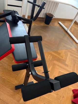 Banco musculación plegable