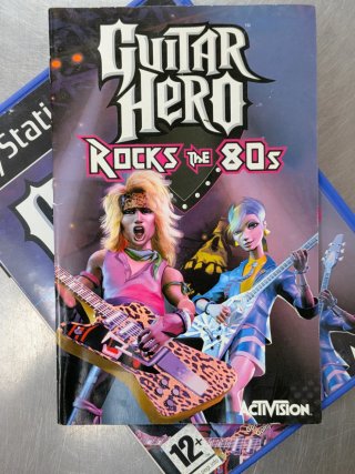Guitar Hero Rocks The 80's, Sony PS2