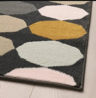 Alfombra geométrica moderna