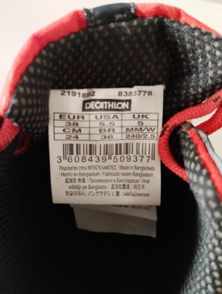 Zapatillas montaña Quechua Talla 38