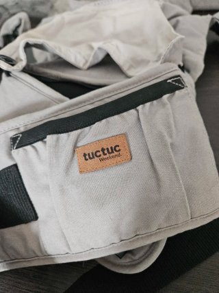 Mochila de porteo Tuc Tuc Weekend Gris