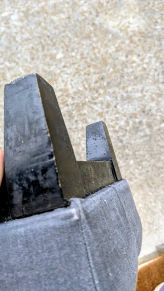 Reposapiés tapizado gris para restaurar