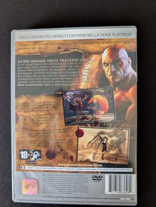 God of War PS2 Platinum Edition