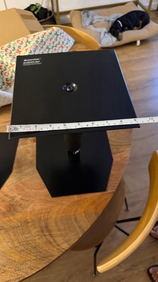 Soporte  (2 Pz) Altavoz Estudio Música Negro