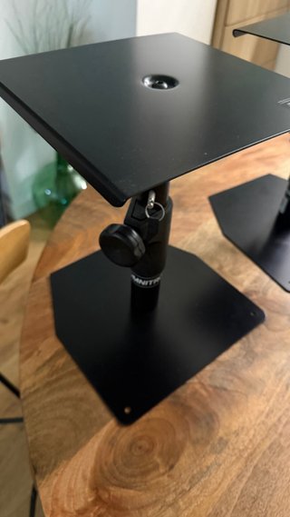 Soporte  (2 Pz) Altavoz Estudio Música Negro