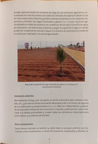 Operaciones para instalación de jardines y zonas v