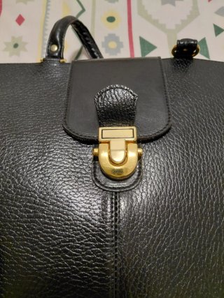 Bolso Piel Negro El Corte Inglés