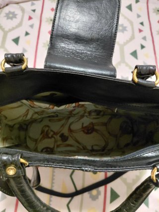 Bolso Piel Negro El Corte Inglés
