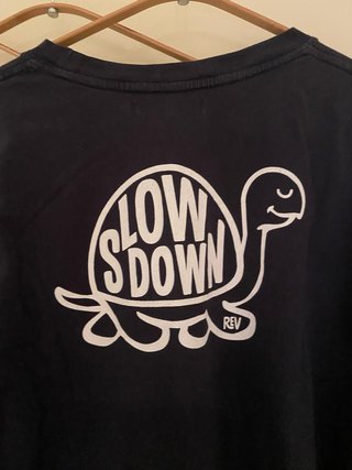 Camiseta Revolut XL Manga Larga azul marino