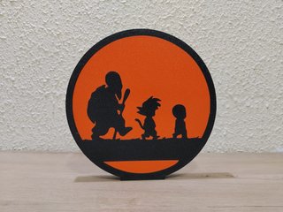 Cartel Dragon Ball Mesa 19cm