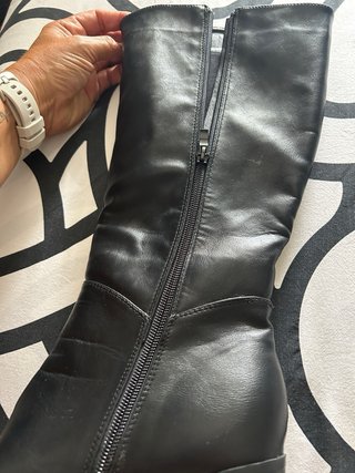 Botas altas de piel negras Talla 41 - Impecables