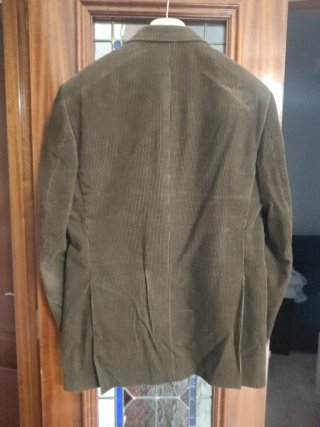 Chaqueta de pana hombre