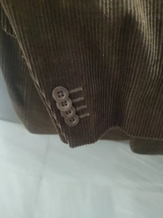 Chaqueta de pana hombre