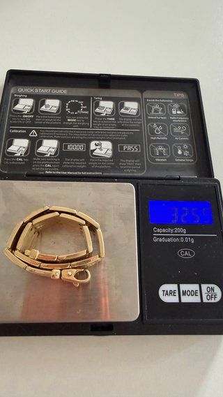 Pulsera Oro 18k, 32.59gr