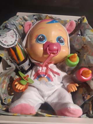 Muñeca Cry Babies Unicornio