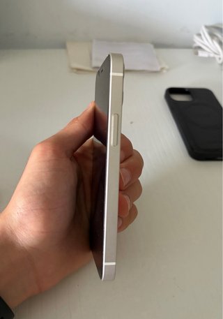 iPhone 12 mini Argento + Cover MagSafe
