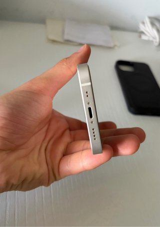 iPhone 12 mini Argento + Cover MagSafe