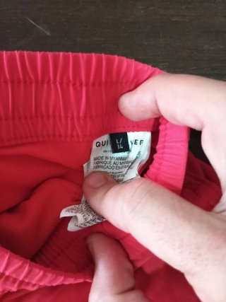 Bañador Quiksilver Rojo