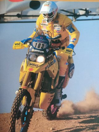 Libro Paris Barcelona Dakar 89 color 109 páginas