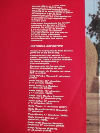 Libro Paris Barcelona Dakar 89 color 109 páginas