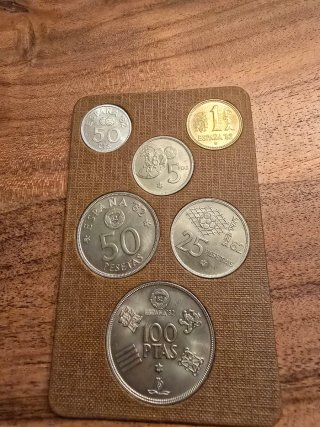 Monedas Mundial Futbol 1982 Juan Carlos I