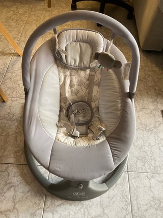 Hamaca bebé balancín con sonido