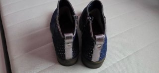 Botines Jenyfer Azul Estrellas Talla 37
