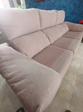Sofá 3+2 largo especial asientos extensible cama