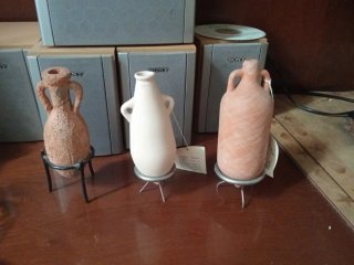Miniaturas de Ánforas Decorativas (Set de 3)