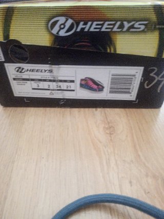 Zapatillas Heelys Talla 34 Multicolor