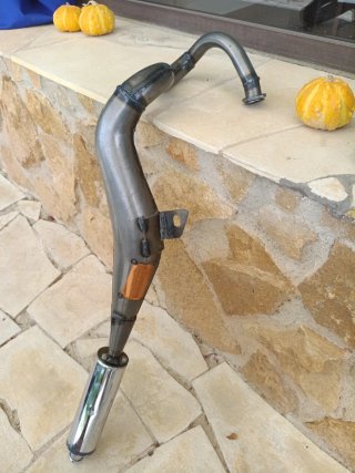 Tubo de escape EGIR competición