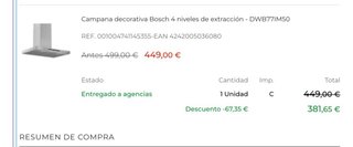 Campana Extractora Bosch 2 Años Uso