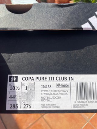 Adidas Futbol Sala Talla 44