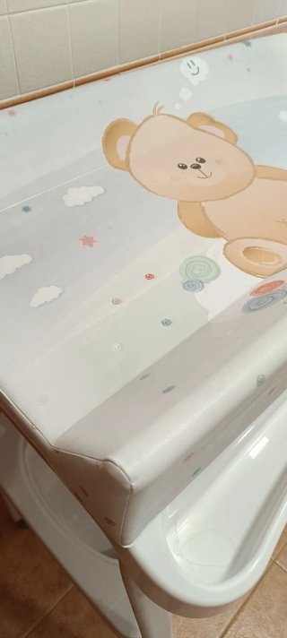 Bañera cambiador bebé Brevi osito