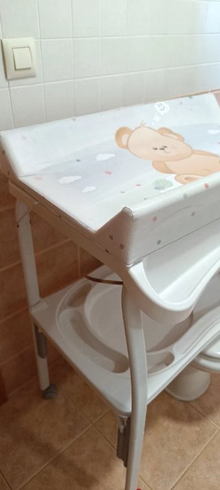 Bañera cambiador bebé Brevi osito