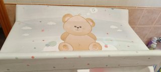 Bañera cambiador bebé Brevi osito