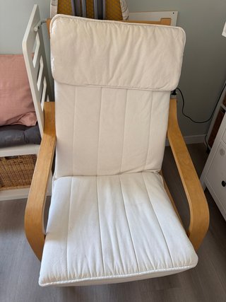 Sillón Poäng Ikea Madera Beige
