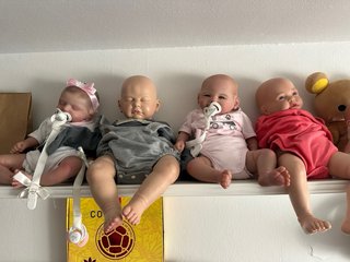 Bebé Reborn realista con certificado nuevas