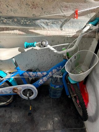 Bicicleta Frozen Niña